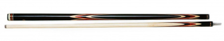 Кий ручной работы Далас (черный граб, падук), запил Марс, двухсоставной
